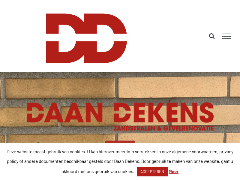 Laatste screenshot van daandekens.be