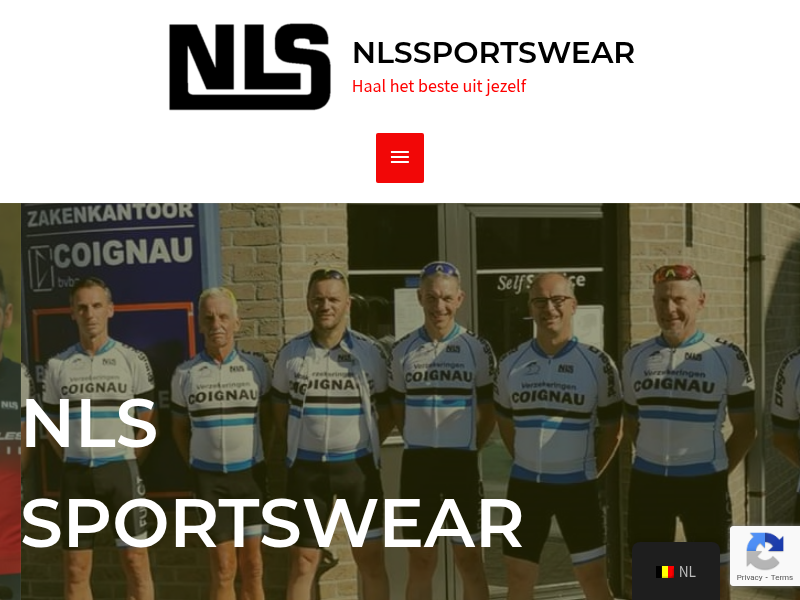 Laatste screenshot van nlssportswear.be