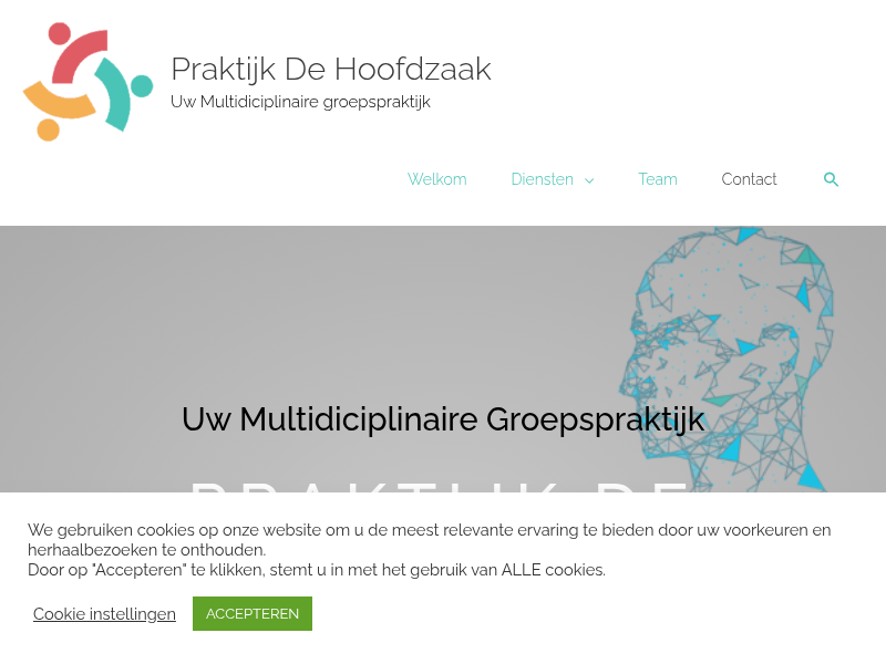 Laatste screenshot van praktijkdehoofdzaak.be